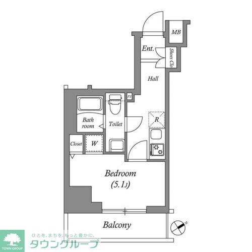 GENOVIAお花茶屋Skygardenの物件間取画像