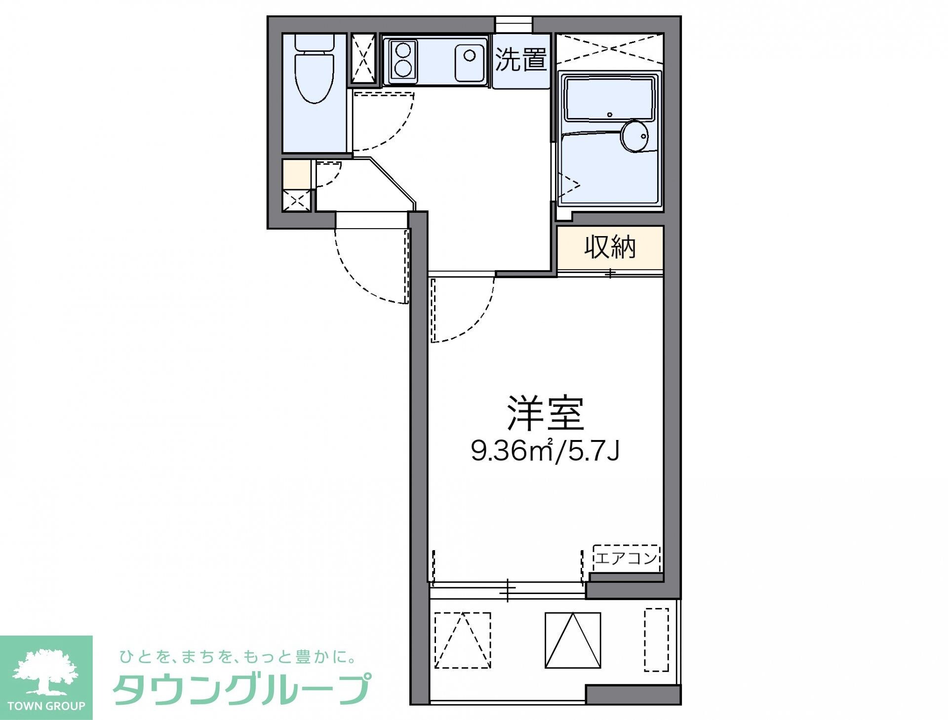 レオネクストエスケイフジの物件間取画像