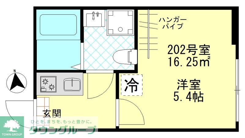 コンフォート東四ツ木の物件間取画像