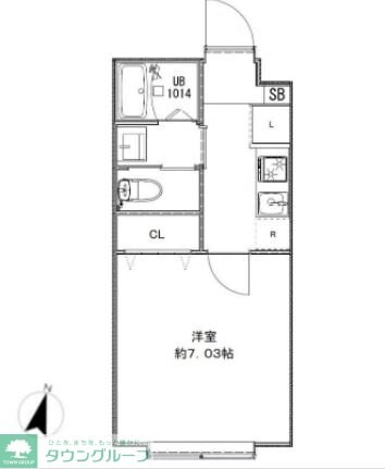 LANDS梅島の物件間取画像