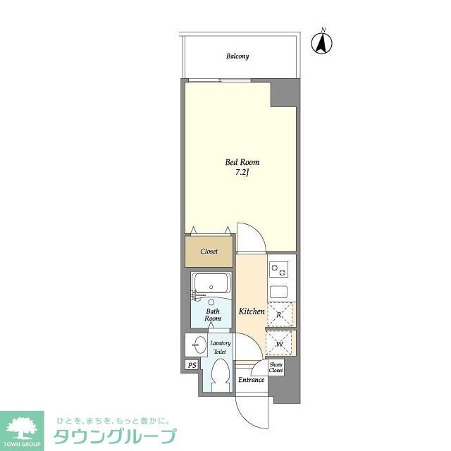 アルファコート立石2の物件間取画像