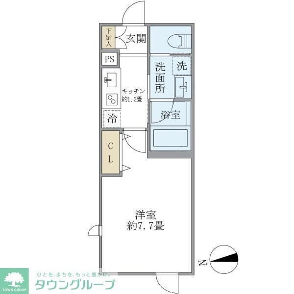 ミューズ新小岩の物件間取画像