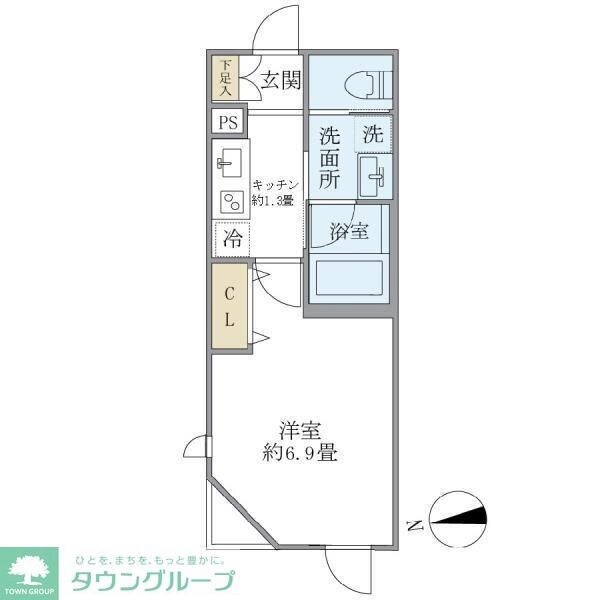 ミューズ新小岩の物件間取画像