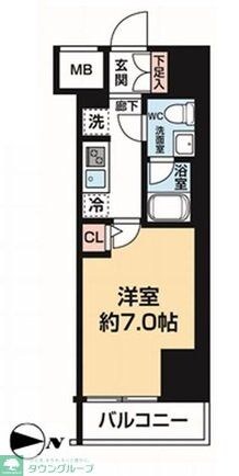 GENOVIA金町の物件間取画像