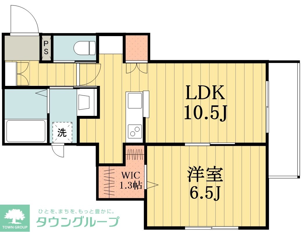 Les Liensの物件間取画像