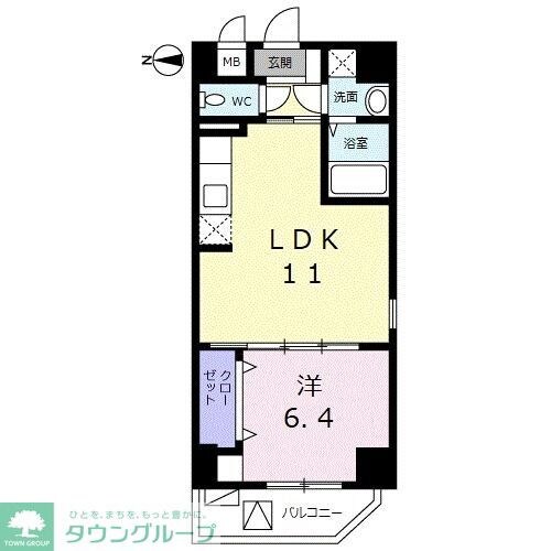 シェロ・ガーデンの物件間取画像