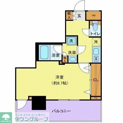 プレール・ドゥーク梅島の物件間取画像