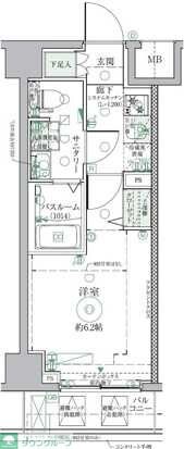 クレヴィスタ北綾瀬の物件間取画像