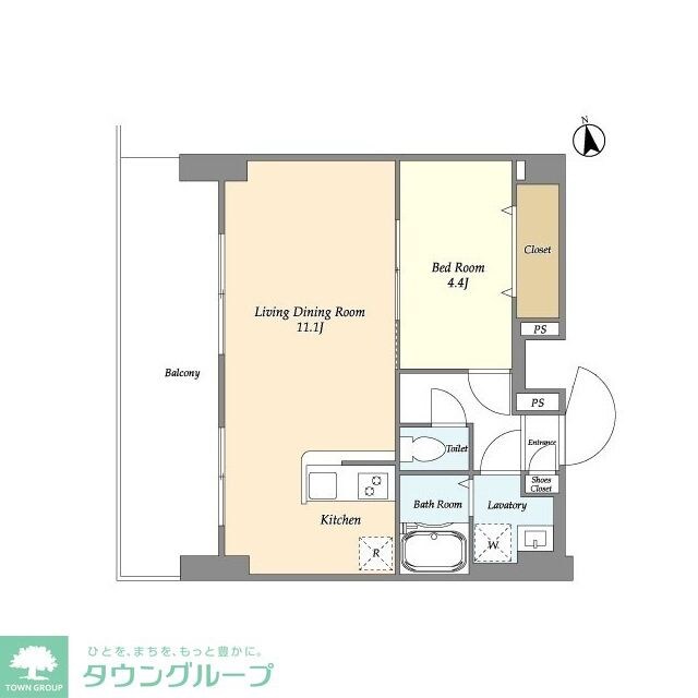 アルファコート西新井の物件間取画像