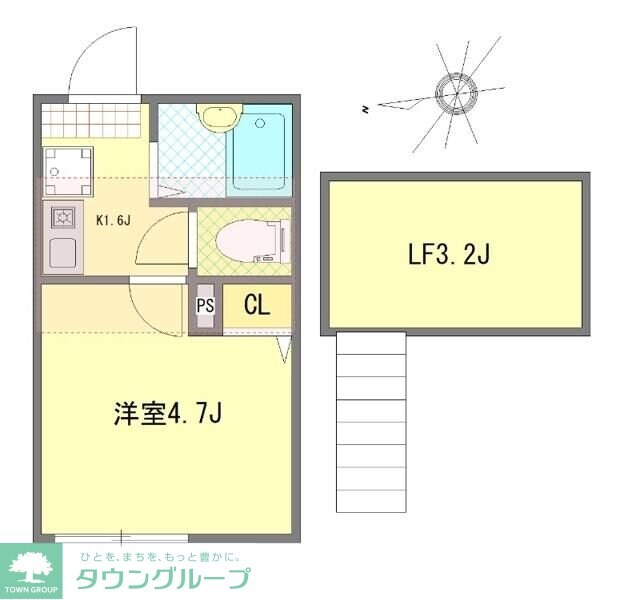 ALBA亀有の物件間取画像