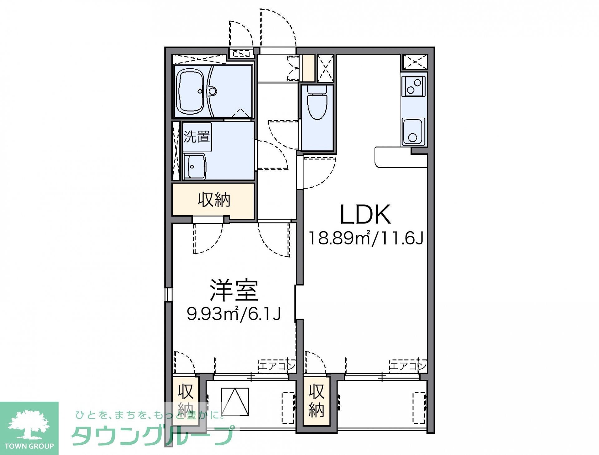 レオネクストクリサンスの物件間取画像