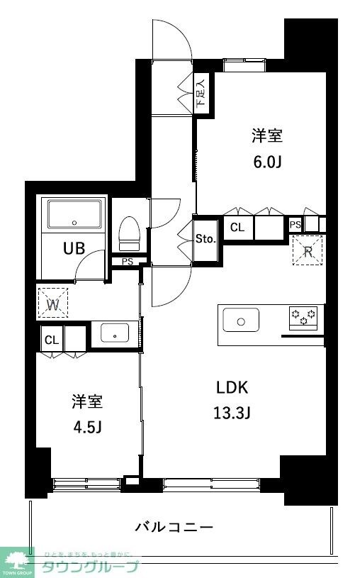 アーバンパーク立石の物件間取画像