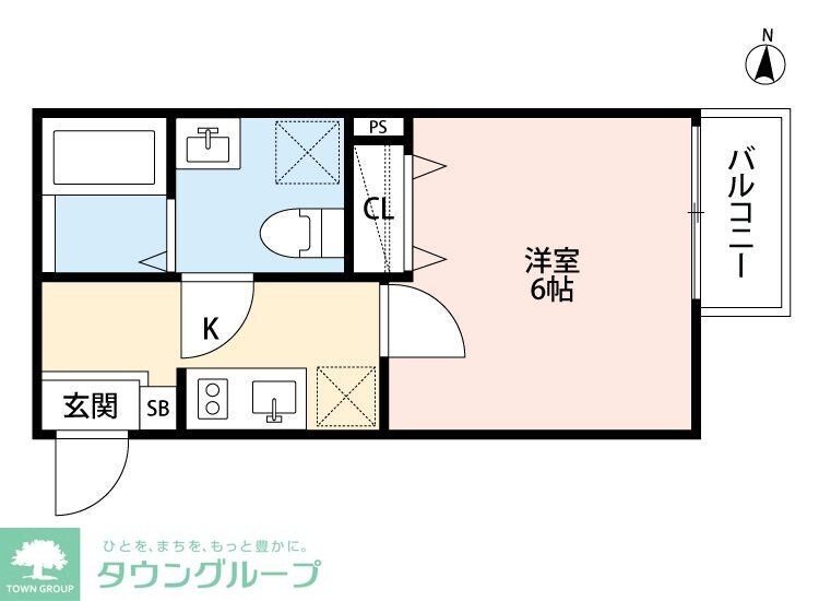 パディアン綾瀬の物件間取画像