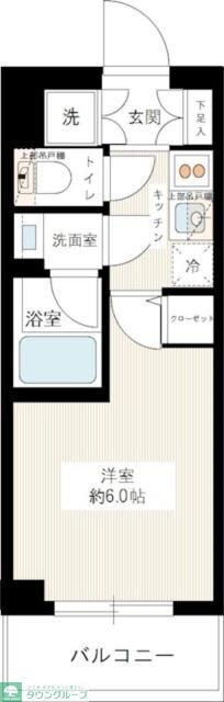 ライジングプレイス綾瀬の物件間取画像