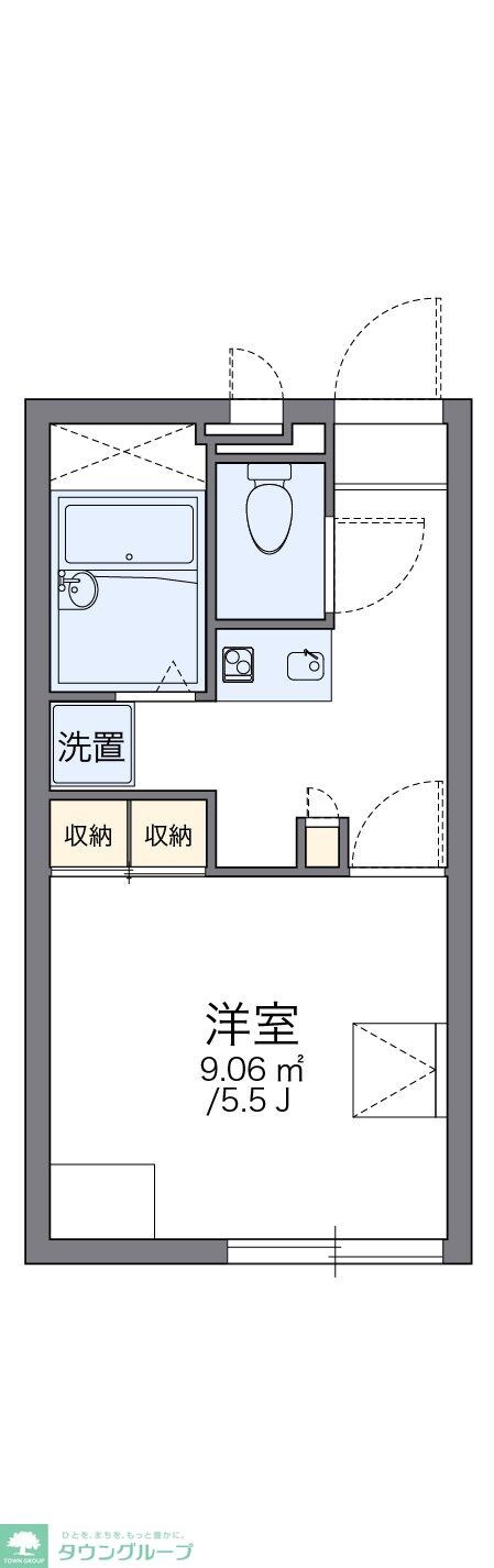 レオパレスAvenirの物件間取画像
