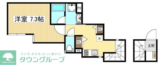 O2レジデンス青井の物件間取画像