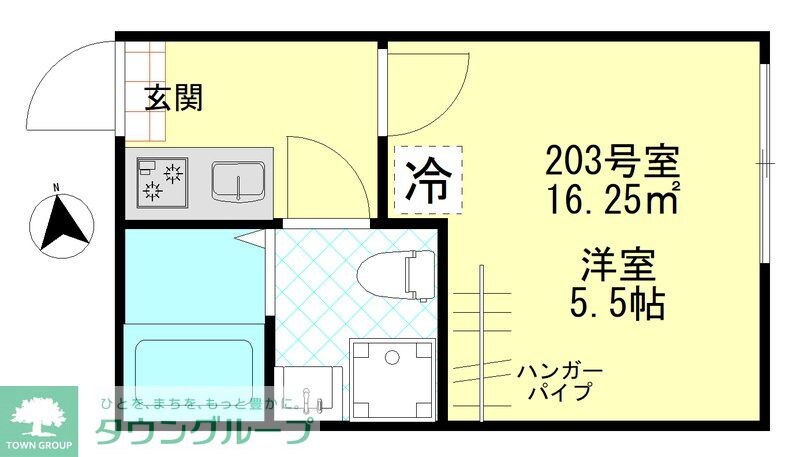 コンフォート東四ツ木の物件間取画像