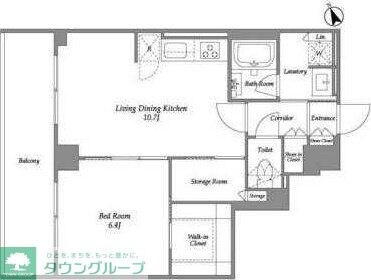 プラネソシエ青戸の物件間取画像