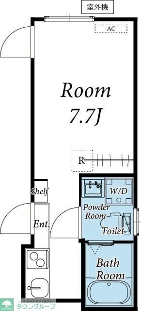 KISMET梅島の物件間取画像