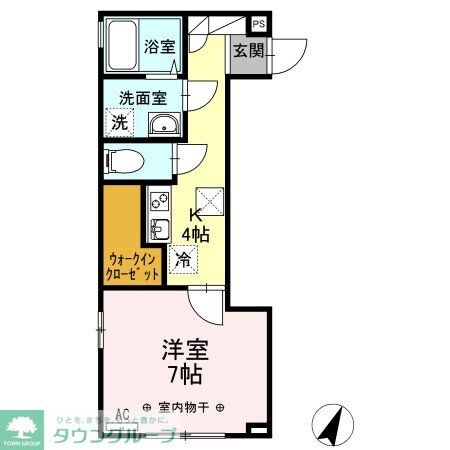 エクセル・フラットの物件間取画像