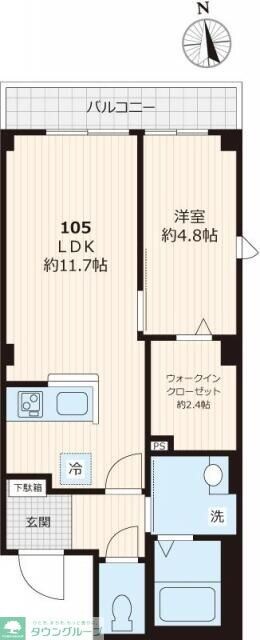 フォレスト ベベの物件間取画像