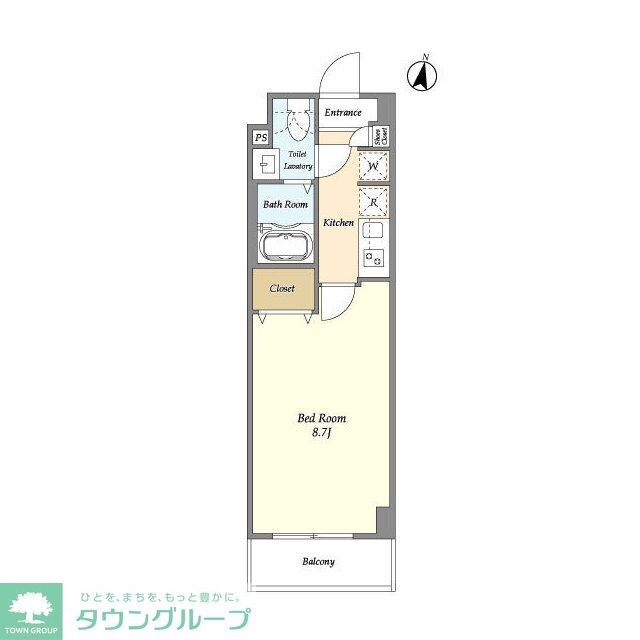 アルファコート青砥4の物件間取画像
