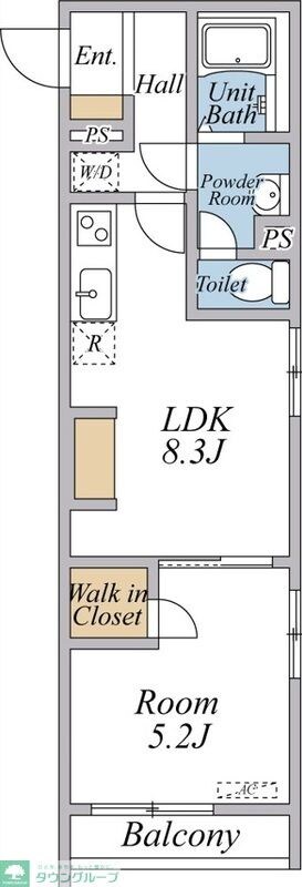 リブリ・高野の物件間取画像