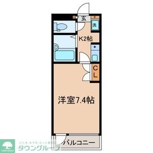 リバーフロントプラザの物件間取画像