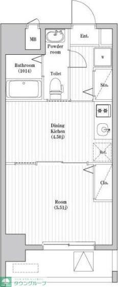 ペアパレス六町2号館の物件内観写真
