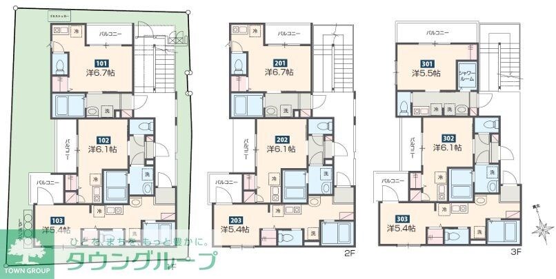 MELDIA堀切菖蒲園IVの物件内観写真