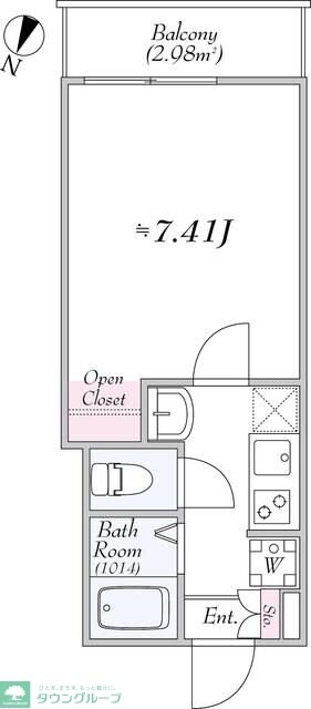 GRADO kameariの物件間取画像