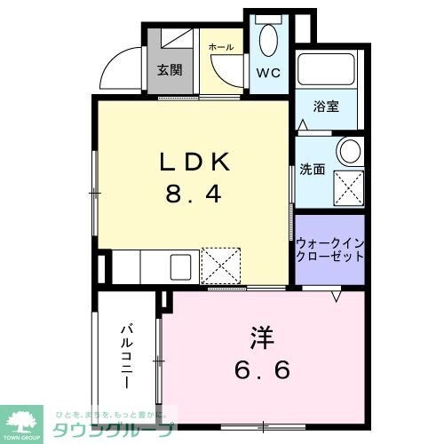 moderno(モデルノ)の物件間取画像