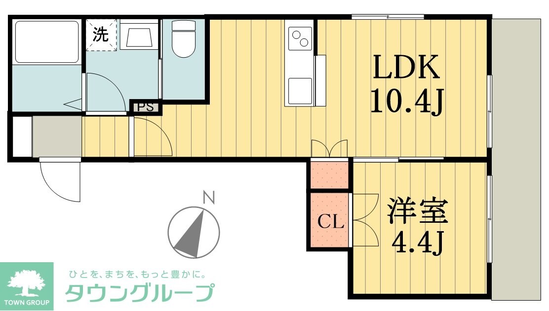 Les Liensの物件間取画像