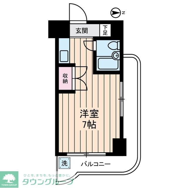 エレガンス綾瀬6の物件間取画像
