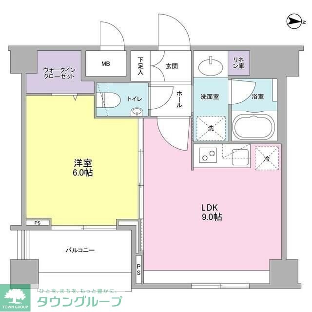 ソアラノーム北浦和の物件間取画像