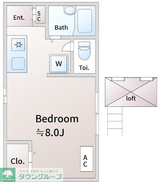 シェモアIIの物件間取画像