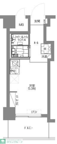 スカイコート西川口第2の物件間取画像