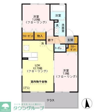 ハウスオブハート Iの物件間取画像