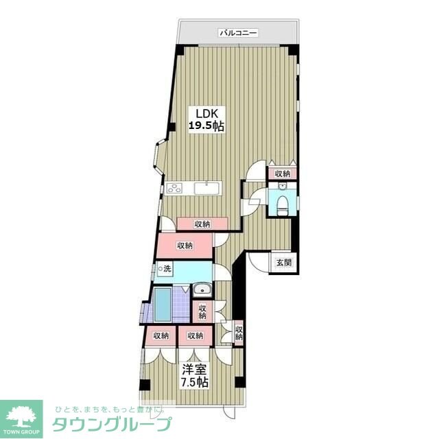 リブレス南浦和の物件間取画像