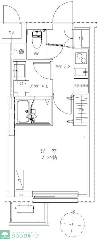 GENOVIA蕨の物件間取画像