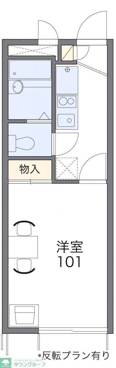 レオパレスY・Kホームの物件間取画像