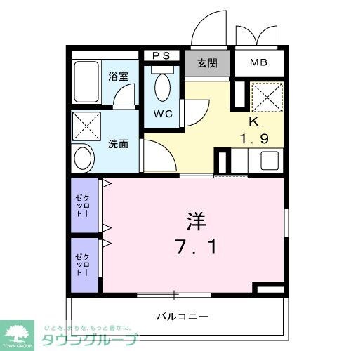 シャノワールの物件間取画像