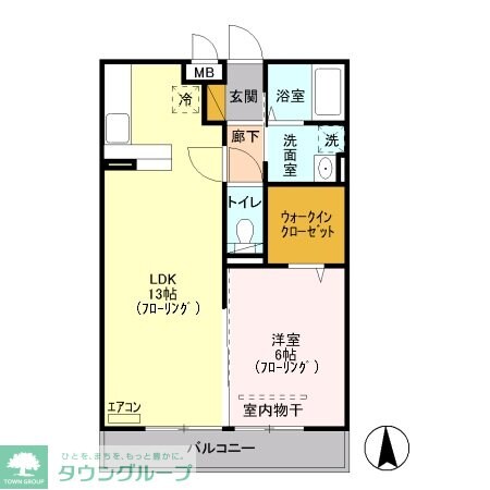 エルミタージュ・アンの物件間取画像