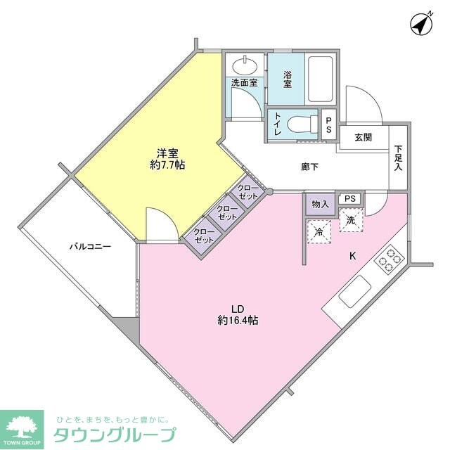 グリーン ヴィラの物件間取画像