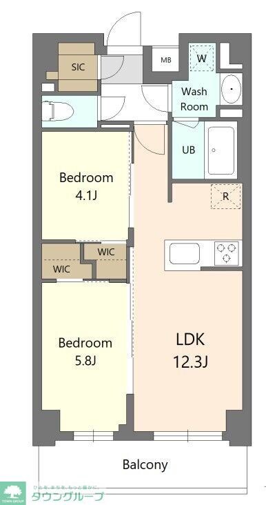 S-RESIDENCE東浦和aguaの物件間取画像