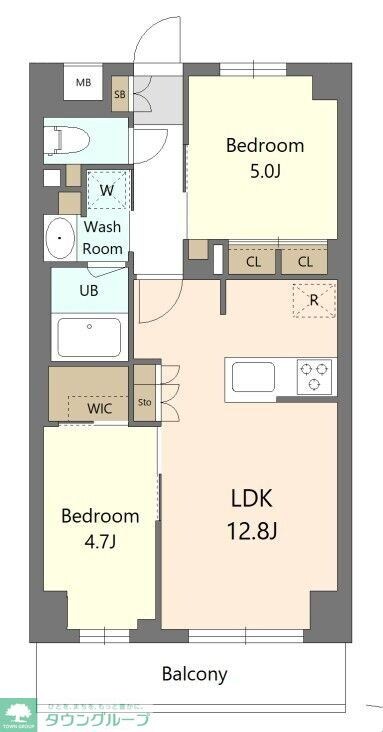 S-RESIDENCE東浦和aguaの物件間取画像