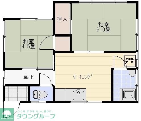 加藤貸家の物件間取画像