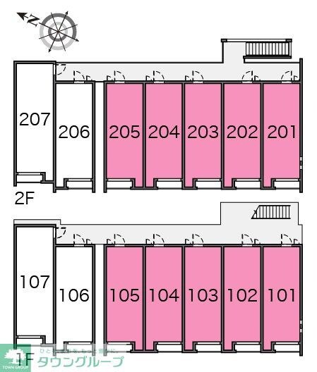 クレイノオカムラハイツ6の物件内観写真