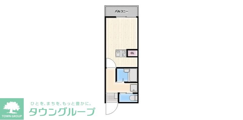 Cozy南与野の物件間取画像