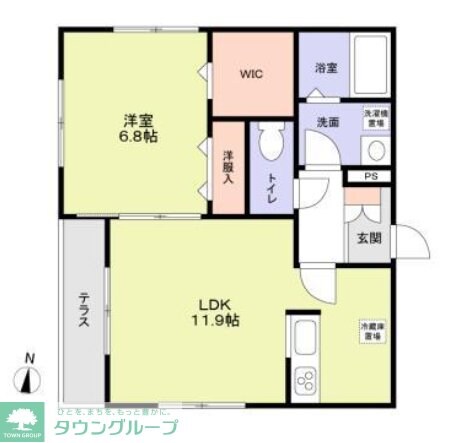 LUGEND大宮の物件間取画像